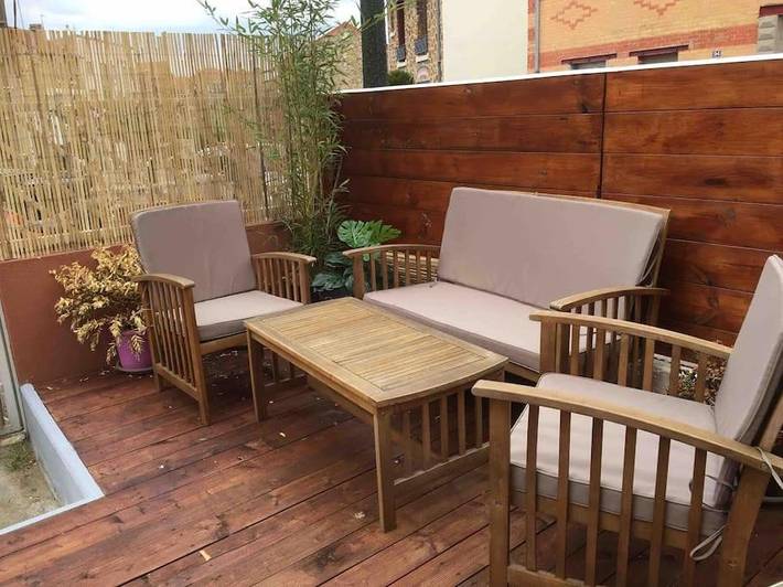 Appartement de vacances pour 2 personnes, avec terrasse