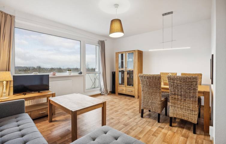 Ganze Ferienwohnung, Anklamer Wohnung mit Terrasse, Parkplatz und Internet in Anklam, Vorpommern Greifswald
