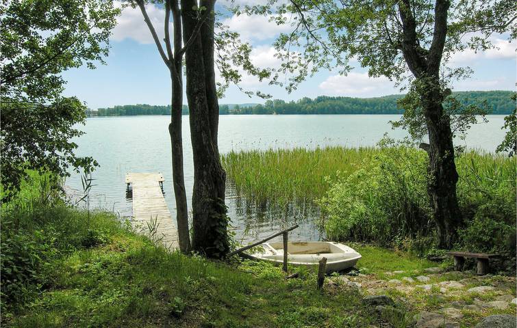Ferienhaus für 6 Personen mit Seeblick in Powiat Olsztyński