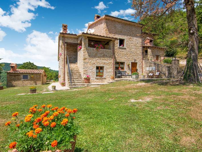Casa vacanza per 15 persone, con Terrazza e Giardino nonché Piscina a Città di Castello (Italia)