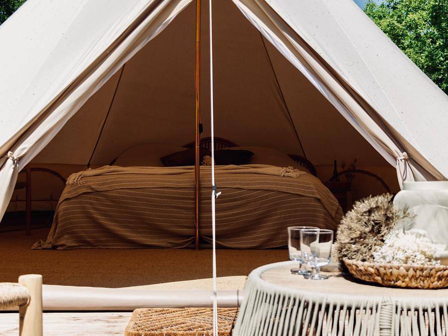 Thuysgrond - Tent 2 personen - Bell tent in Bergeijk, Noord-Brabant
