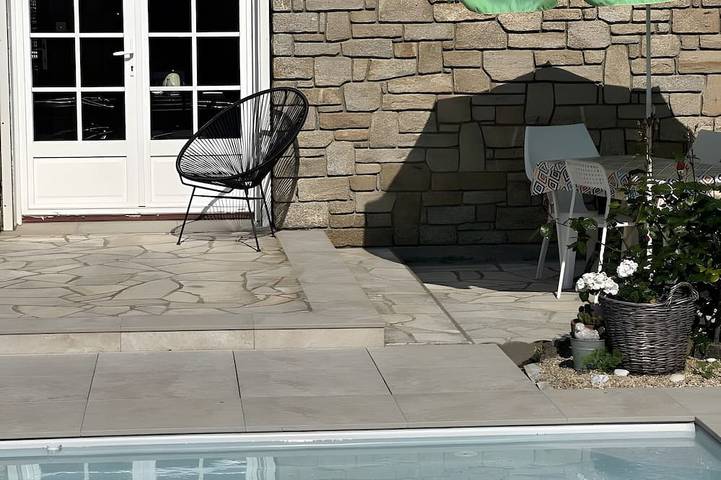 Chambre d’hôte pour 2 personnes, avec jardin et piscine à Piriac-sur-Mer