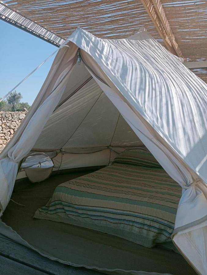 Camping für 2 Personen, mit Garten und Ausblick, mit Haustier in Süditalien - 4