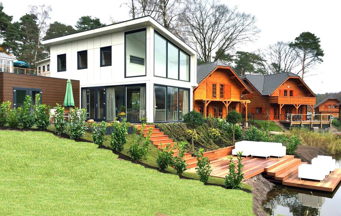 Europarcs Brunssummerheide — Pavilion l'etage 8 in Brunssum, Parkstad Limburg