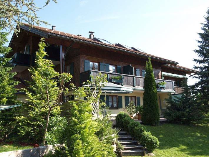 Ferienwohnung für 4 Personen, mit Balkon und Sauna sowie Garten, kinderfreundlich in Bolsterlang - 3