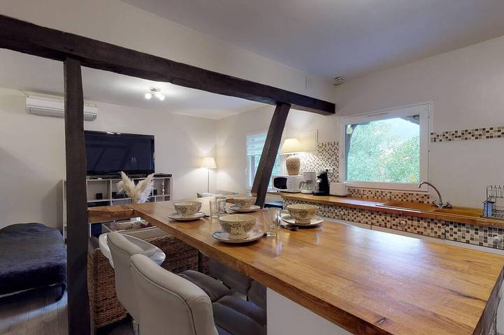 Gîte pour 8 personnes, avec jardin et balcon, animaux acceptés à Talmas