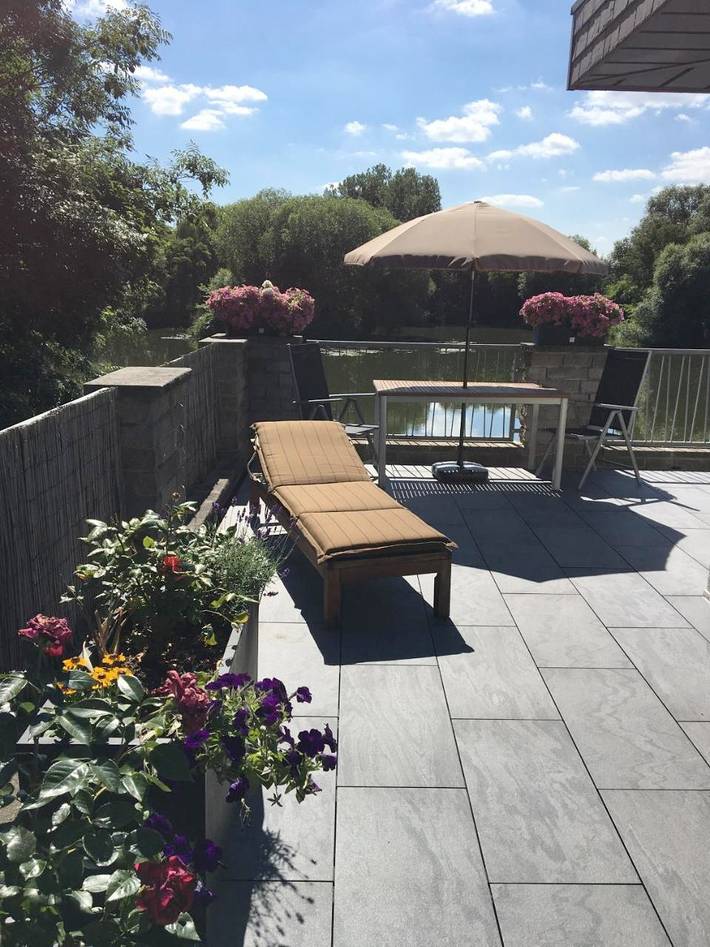 Ferienwohnung für 4 Personen, mit Terrasse und Ausblick sowie Seeblick in Torgau - 4