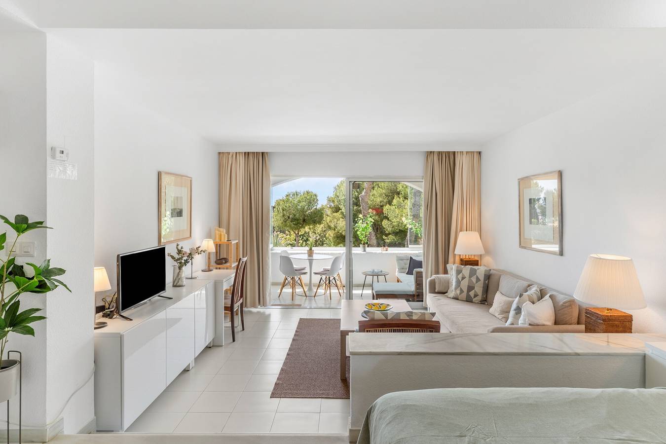 Hel leilighet, Ferieleilighet for 3 personer med balkong in La Cala de Mijas, Mijas