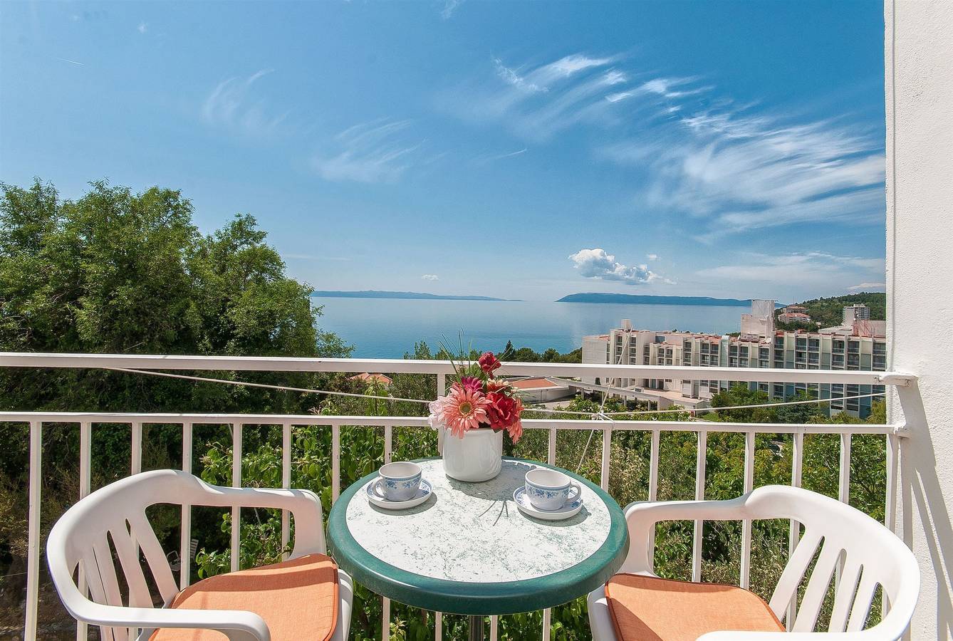 Całe studio, Apartments Zorka in Ratac, Tučepi