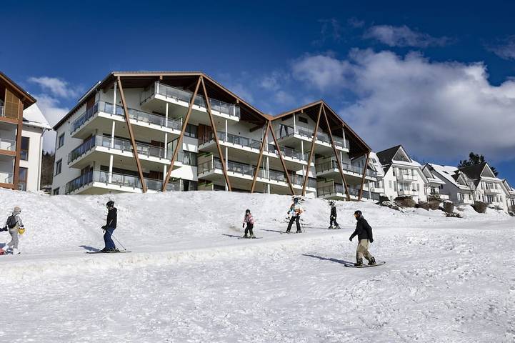 Vakantiewoning voor 6 personen, with balkon and sauna as well as whirlpool in Neuastenberg