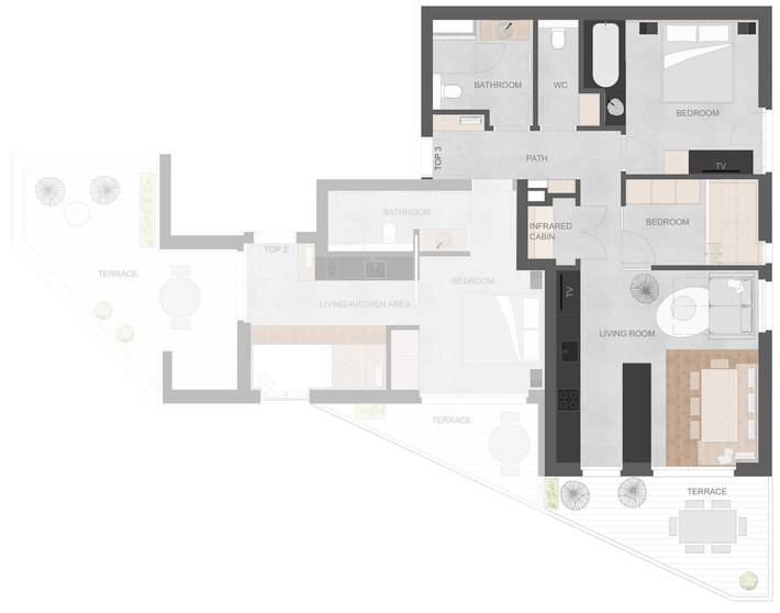 Ferienwohnung für 6 Personen, mit Balkon in Oetz - 4