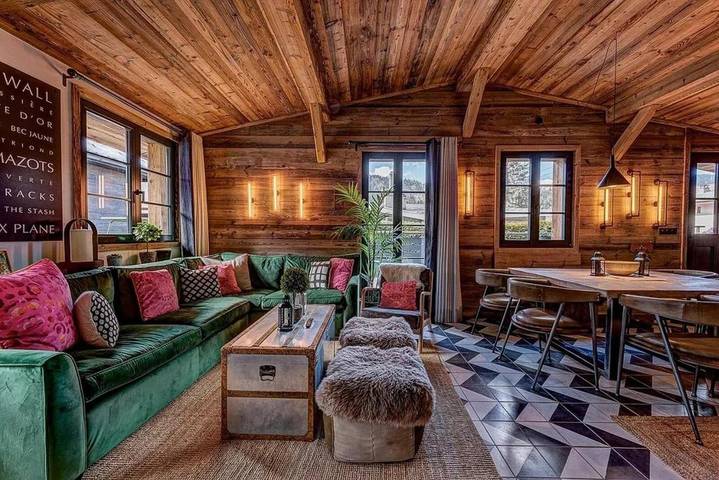Casa de huéspuedes para 2 personas, con Balcón y Jacuzzi además de Terraza y Jardín en Chamonix-Mont-Blanc
