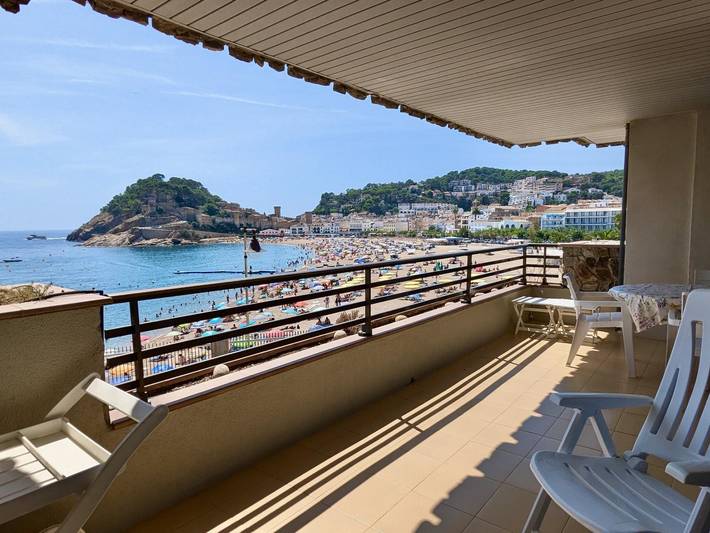 Vakantiewoning voor 8 personen, with Uitzicht op zee and Balkon as well as Terras in Tossa de Mar