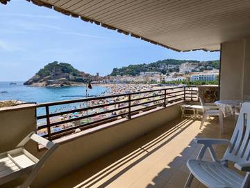 Ferienwohnung für 8 Personen, mit Meerblick und Balkon in Tossa de Mar