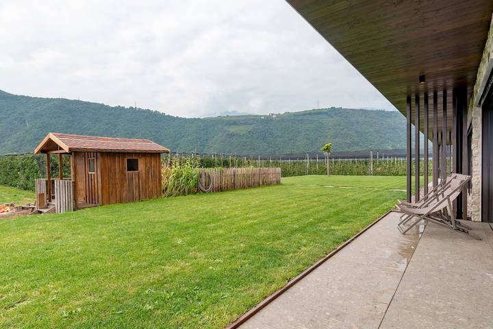Estudio entero, Apartamento 'Grafferhof II' con vistas a la montaña, wifi y aire acondicionado in Oltrisarco-Aslago, Bolzano