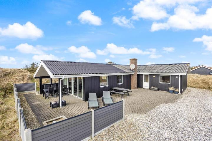 Ferienhaus für 6 Personen, mit Balkon/Terrasse und Sauna in Houvig