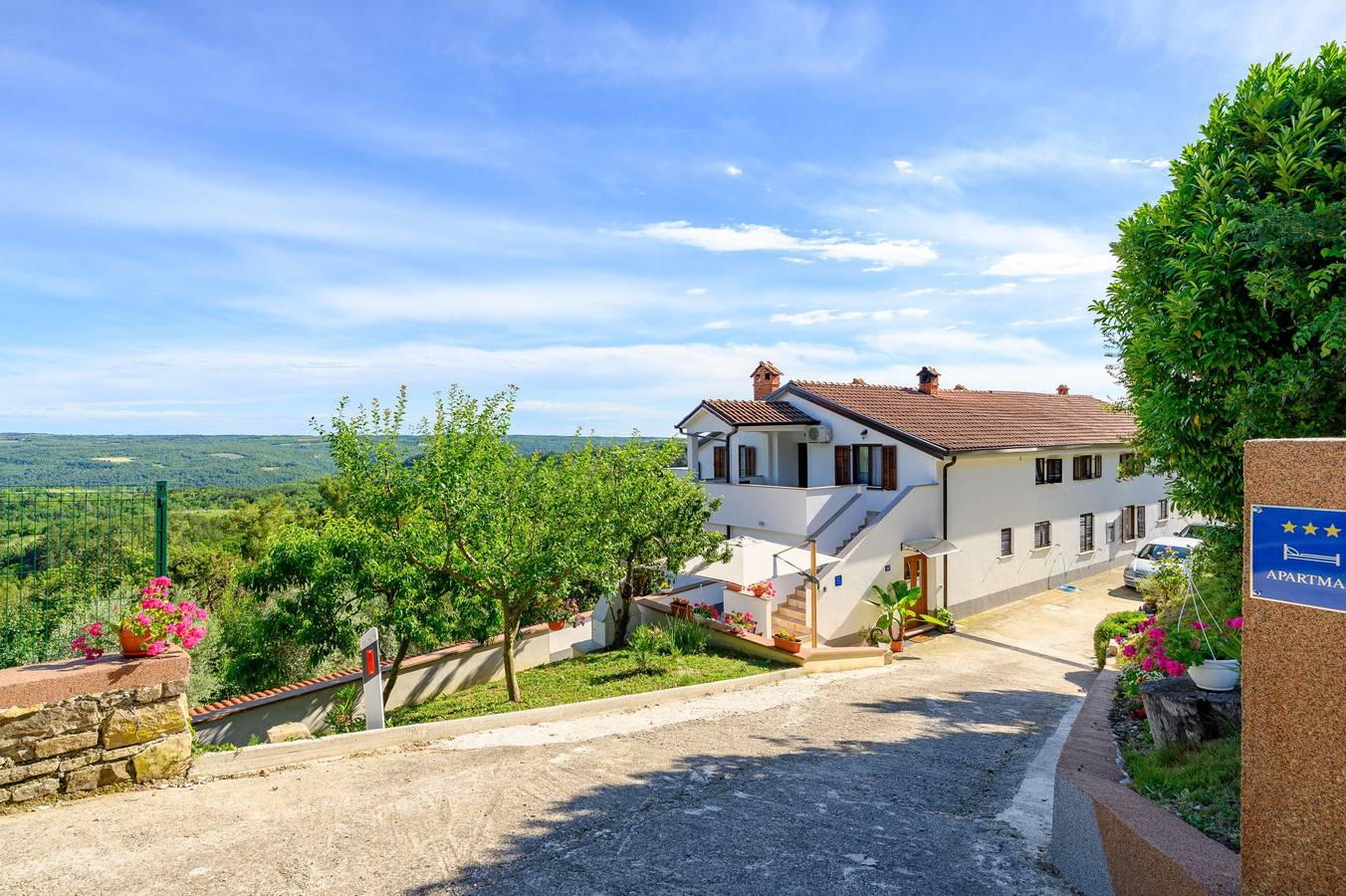 Ganze Wohnung, Irena in Šaltarija - Appartement für 4-5 Personen in Grožnjan, Općina Grožnjan