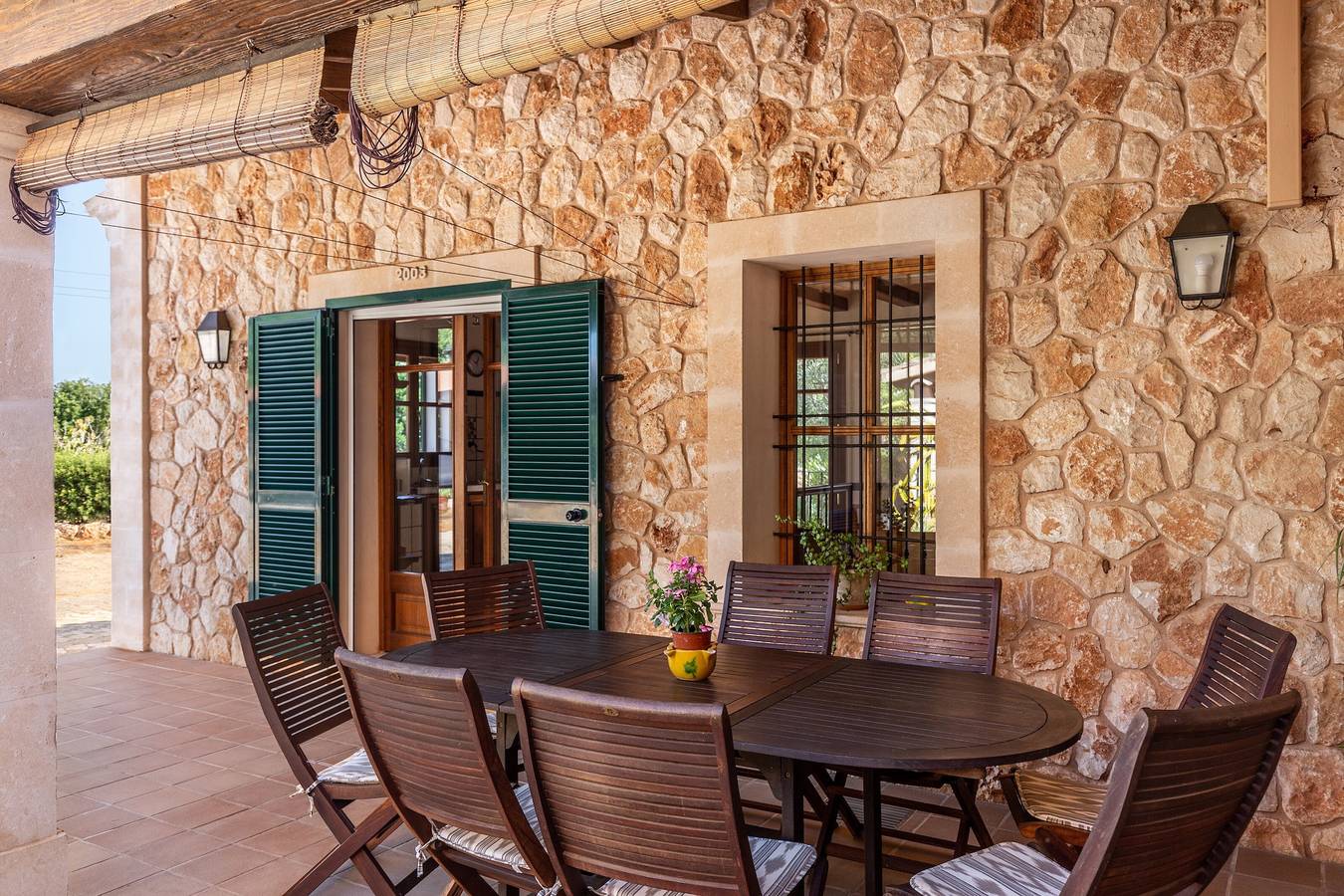 Ferienhaus Finca Es Turo mit Bergblick, Pool und Wlan in Santanyí, Mallorca Süden