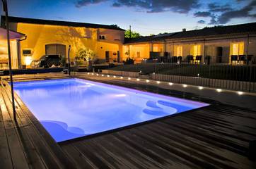 Chambre d’hôte pour 2 personnes, avec jacuzzi ainsi que jardin et piscine à Tavel