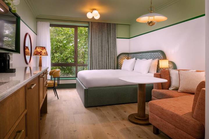 Hôtel pour 4 personnes, avec sauna et vue, animaux acceptés dans Gare Victoria