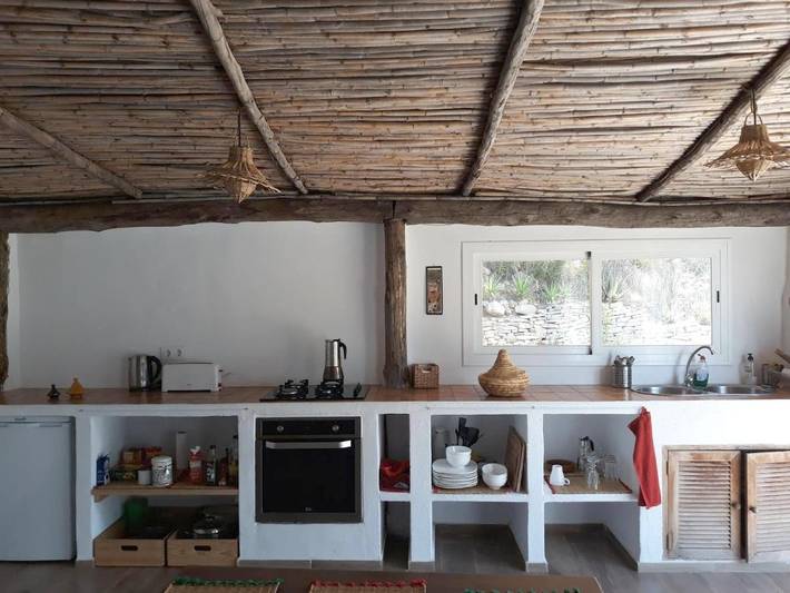 Albergue para 6 personas, con vistas además de piscina y jardín, Se admiten mascotas en Algodonales - 3