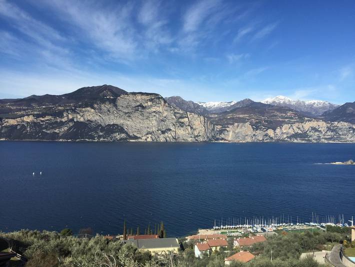 Ferienwohnung für 3 Personen, mit Terrasse und Garten sowie Seeblick am Gardasee - 2