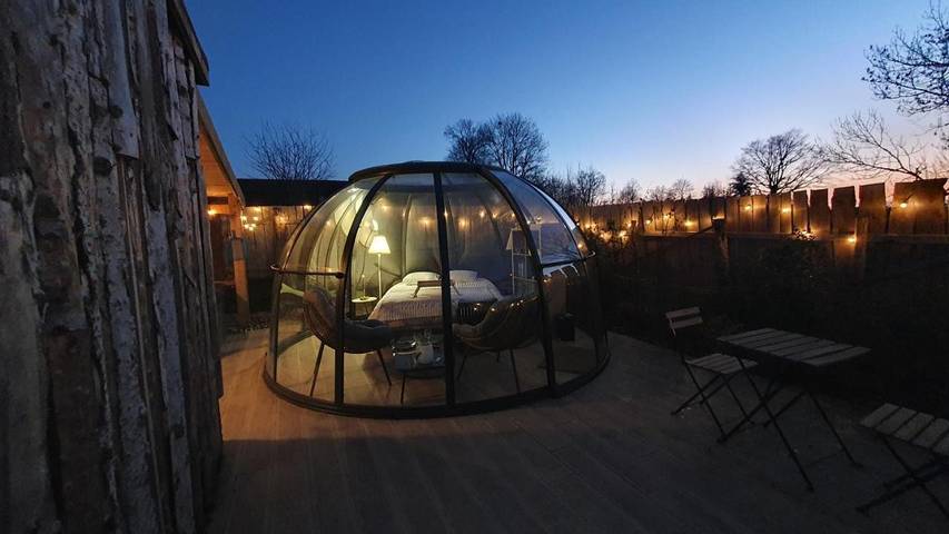 Tente pour 2 personnes, avec jacuzzi et jardin dans Saône-et-Loire - 2