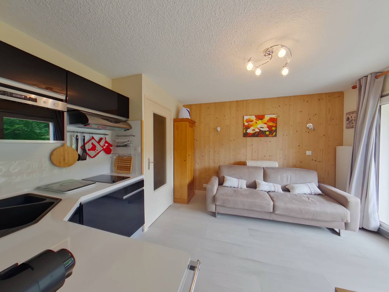 Apartamento entero, Apartamento tranquilo con balcón - 4 pers. in Prémanon, Parc naturel régional du Haut-Jura