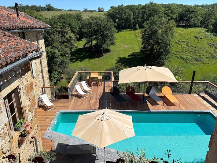 Gîte pour 3 personnes, avec Jardin