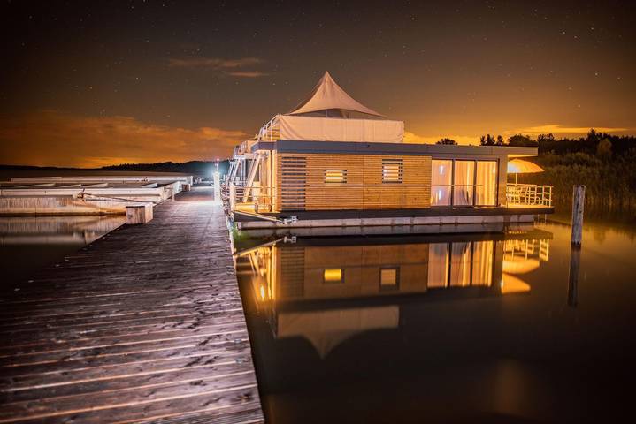 Ferienhaus für 6 Personen, mit Seeblick und Terrasse sowie Ausblick in der Lausitz - 2
