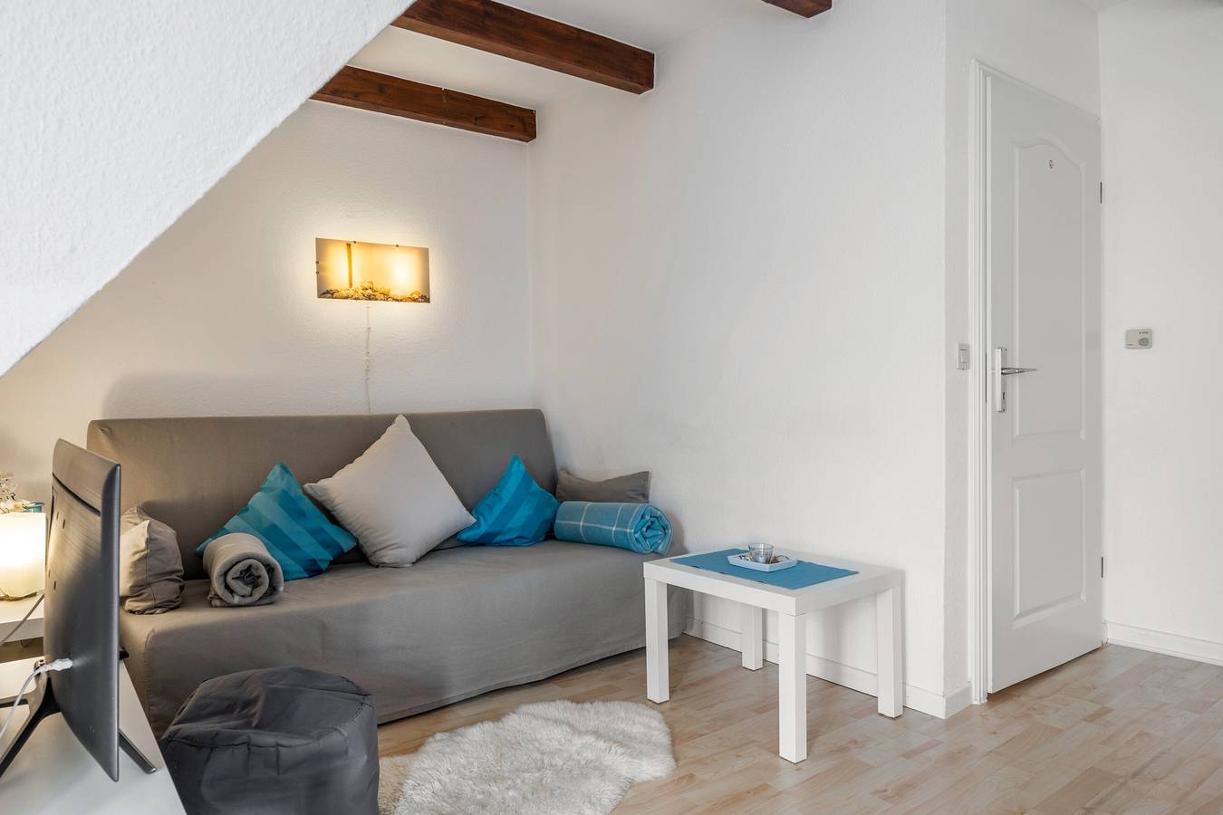 Ganze Wohnung, Ferienwohnung 'Silbermöwe' mit Gemeinschaftsgarten und Wi-Fi in Pellworm, Nordsee - Schleswig-Holstein