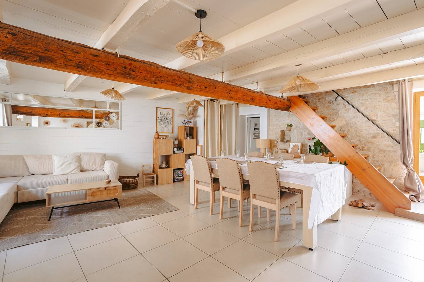 Vakantiehuis 'Maison De Vacances Hyper Centre' met privé terras en Wi-Fi in Sainte-Marie-de-Ré, Ile de Re