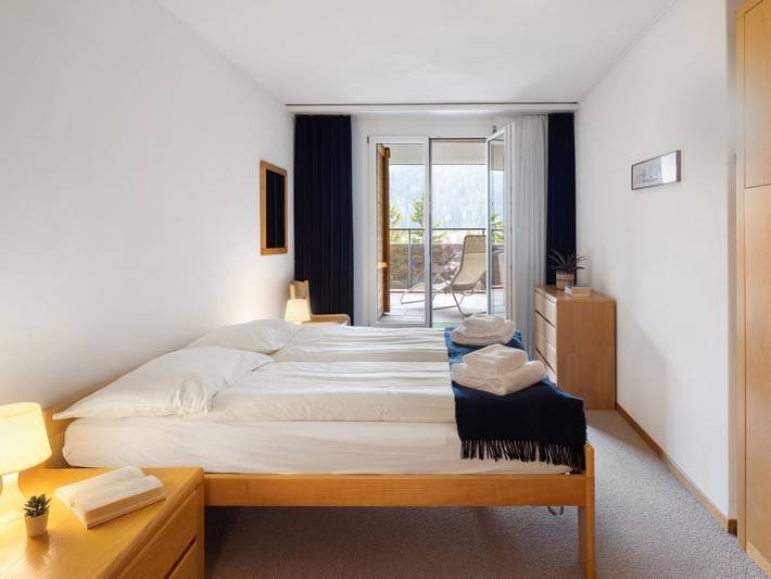 Ferienwohnung für 4 Personen, mit Balkon und Garten sowie Sauna in Davos - 4