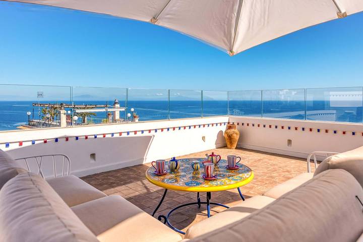Ferienhaus für 8 Personen, mit Balkon und Garten, kinderfreundlich in Amalfi - 3