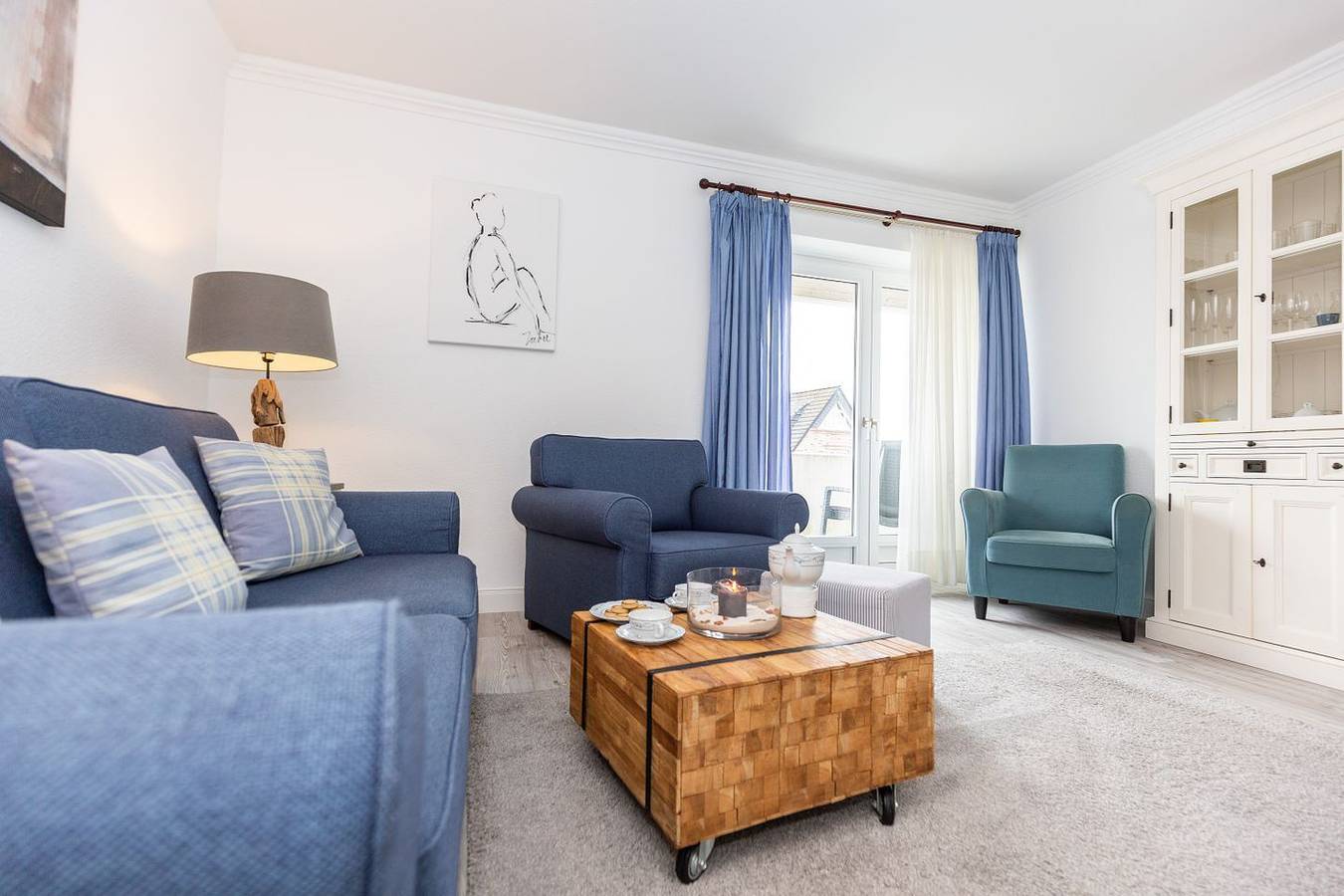 Ganze Wohnung, Helle 2-Zimmer Whg. mit Balkon, Pkw-Stellplatz und Wlan in Westerland. in Westerland, Sylt (Gemeinde)