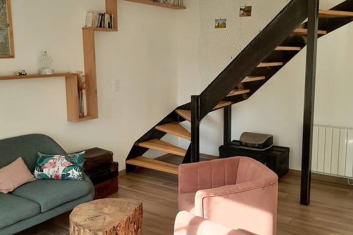 Location de vacances pour 4 personnes, avec jardin, animaux acceptés à Le Val-Saint-Père