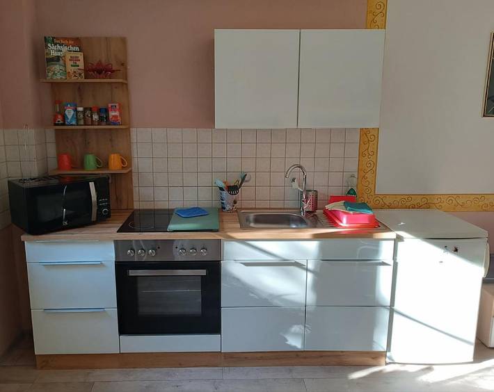 Ferienwohnung für 3 Personen, mit Ausblick und Kinderpool sowie Garten, mit Haustier in Pirna - 2