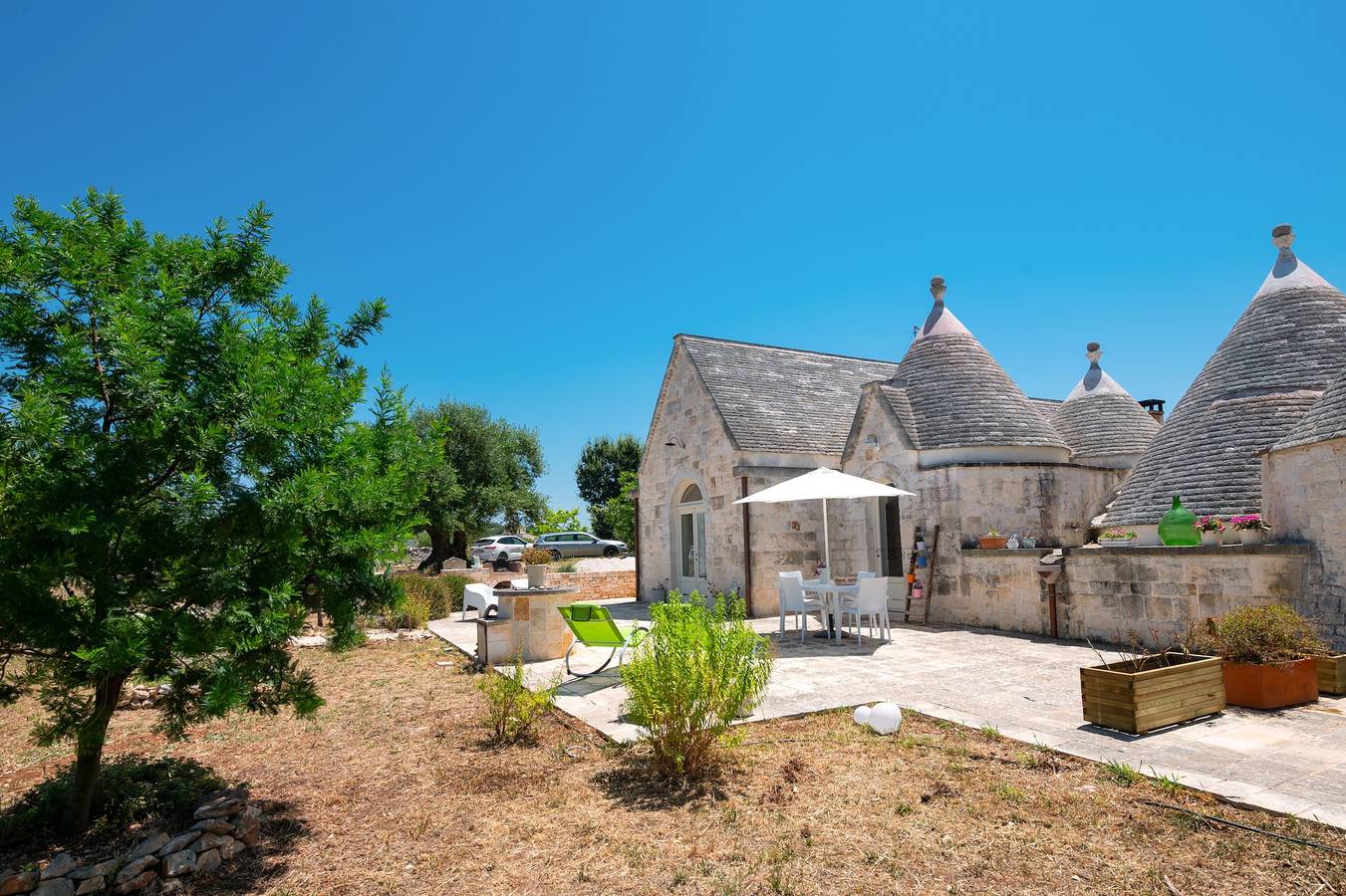 Villa 'Trulli Macco Macco' avec jardin privé et Wi-Fi in Locorotondo, Province de Bari
