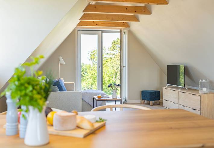Ferienwohnung für 2 Personen, mit Balkon und Ausblick, mit Haustier in Norddorf - 2