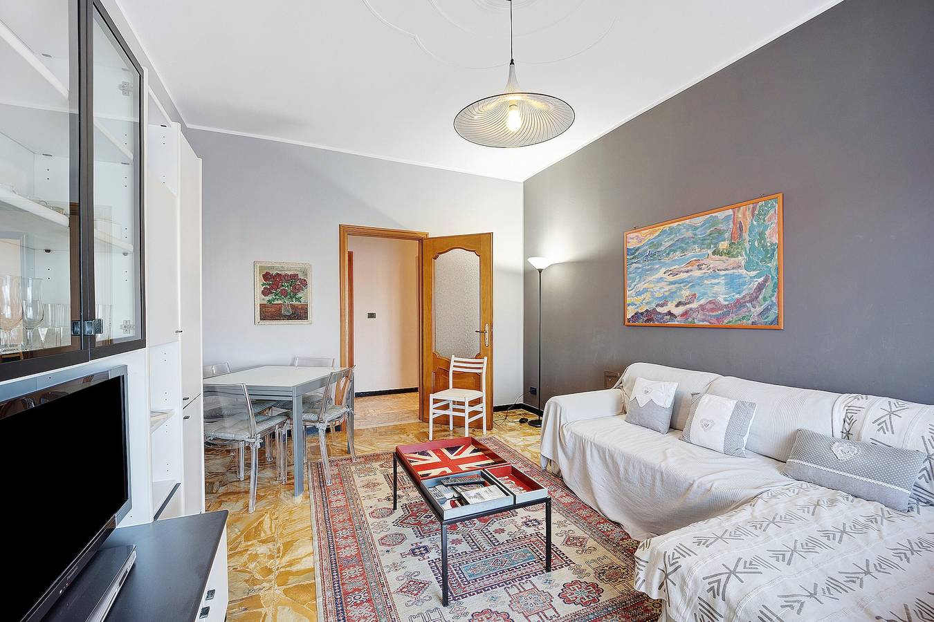 Entire apartment, Holiday Apartment "Casa Rose di Mare" with Sea View and Balcony in Albenga, Riviera di Ponente