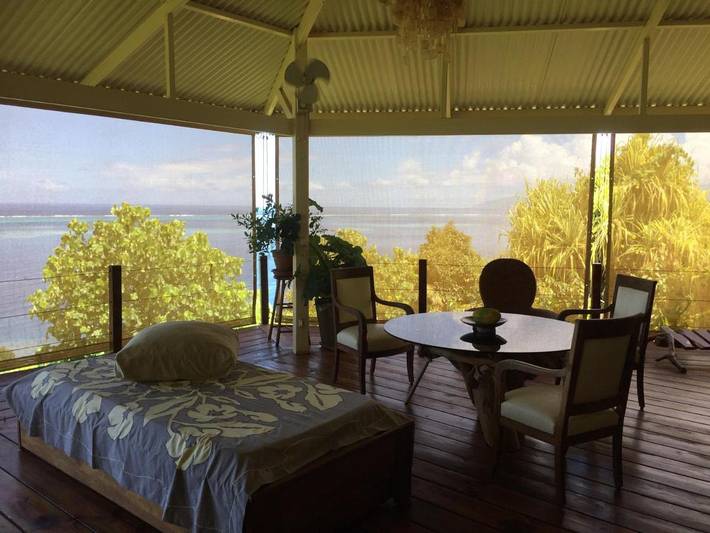 Location de vacances pour 8 personnes, avec jardin ainsi que piscine et vue dans Teahupo'o - 3