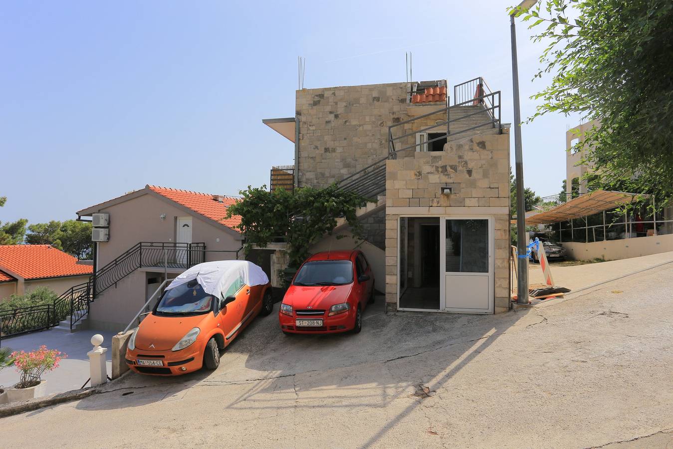 Cijeli apartman, Dvosobni apartman s terasom i pogledom na more Brela, Makarska A-789-a in Makarska rivijera