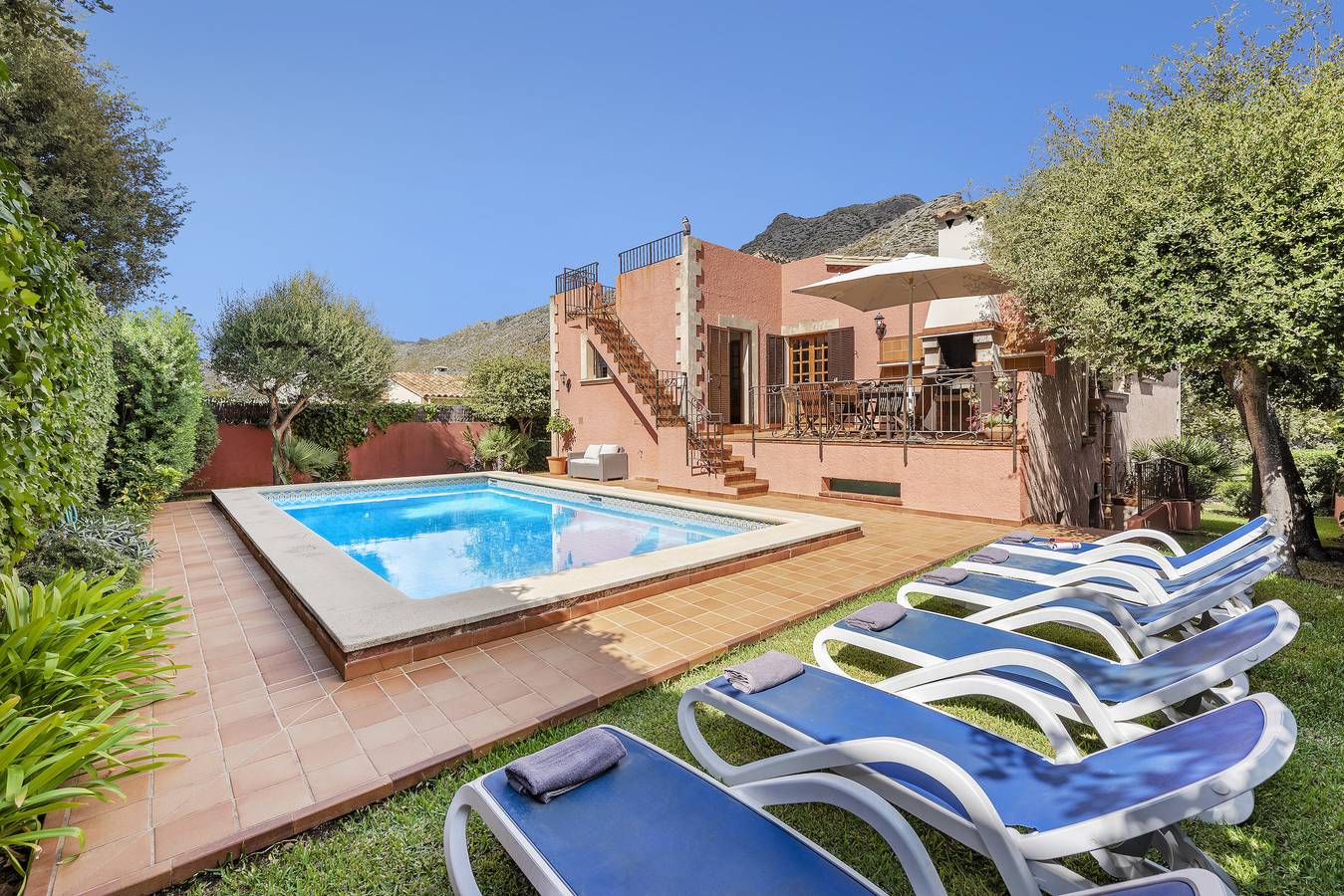 Villa Can Ramis in Cala Sant Vicenc, Pollença