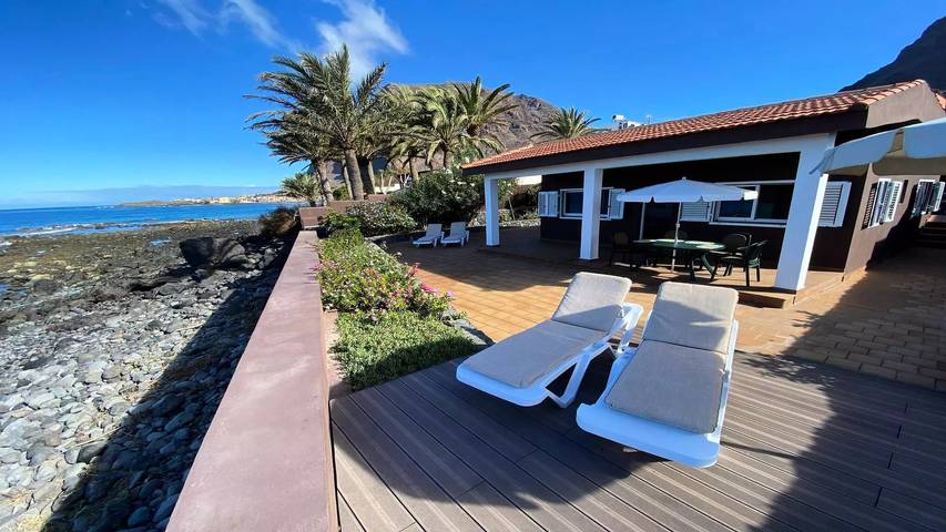 Chalet para 4 personas, con jardín en La Gomera