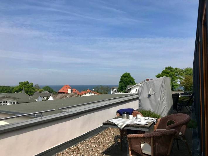 Ferienhaus mit Meerblick für 4 Personen, mit Balkon und Seeblick sowie Ausblick in Drei Kaiserbäder - 2