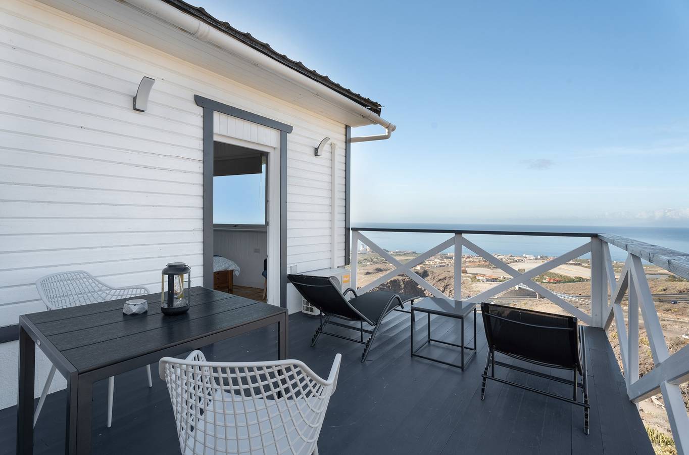 Ferienwohnung 'Ático El Balcón De Adeje' mit Meerblick, Wlan und Klimaanlage in Barrio Los Menores, Adeje