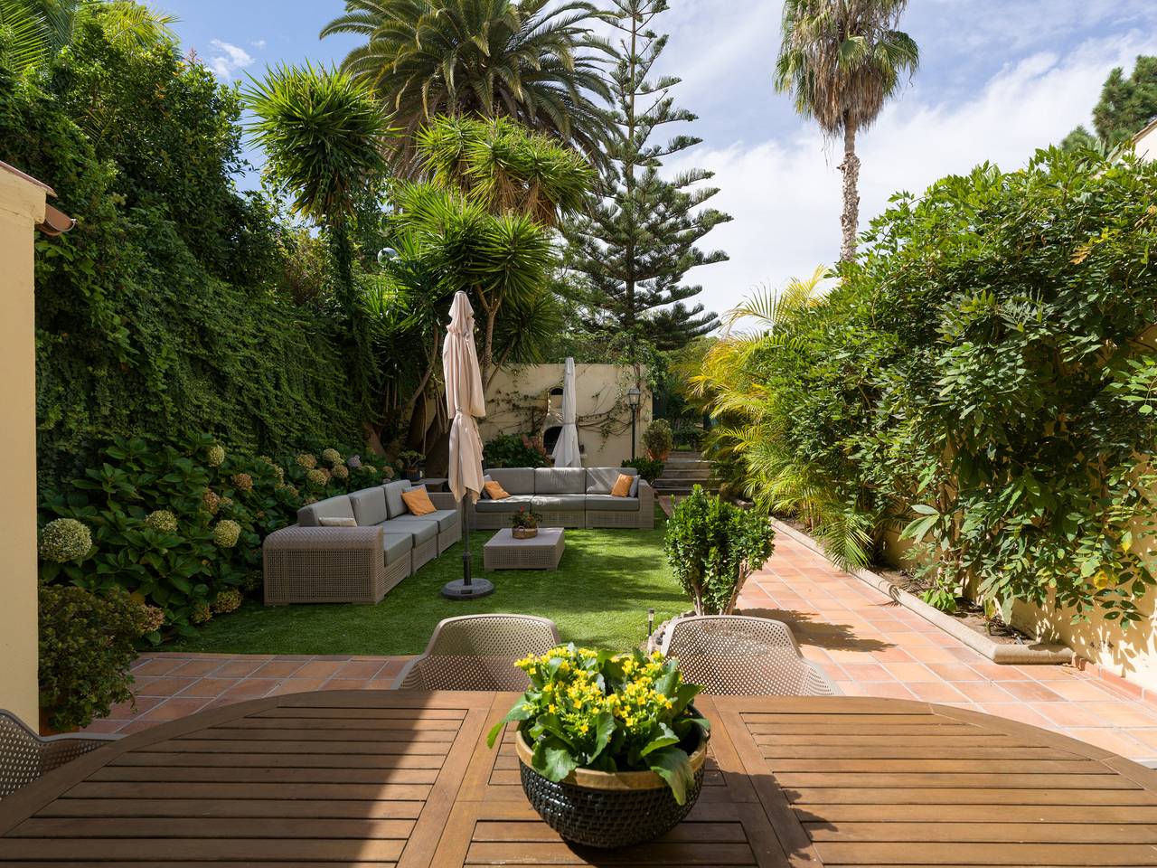 House with cozy garden Bbq in San José de las Vegas, Santa Brígida