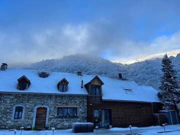 Gîte pour 4 personnes, avec jardin et vue à Beaudéan
