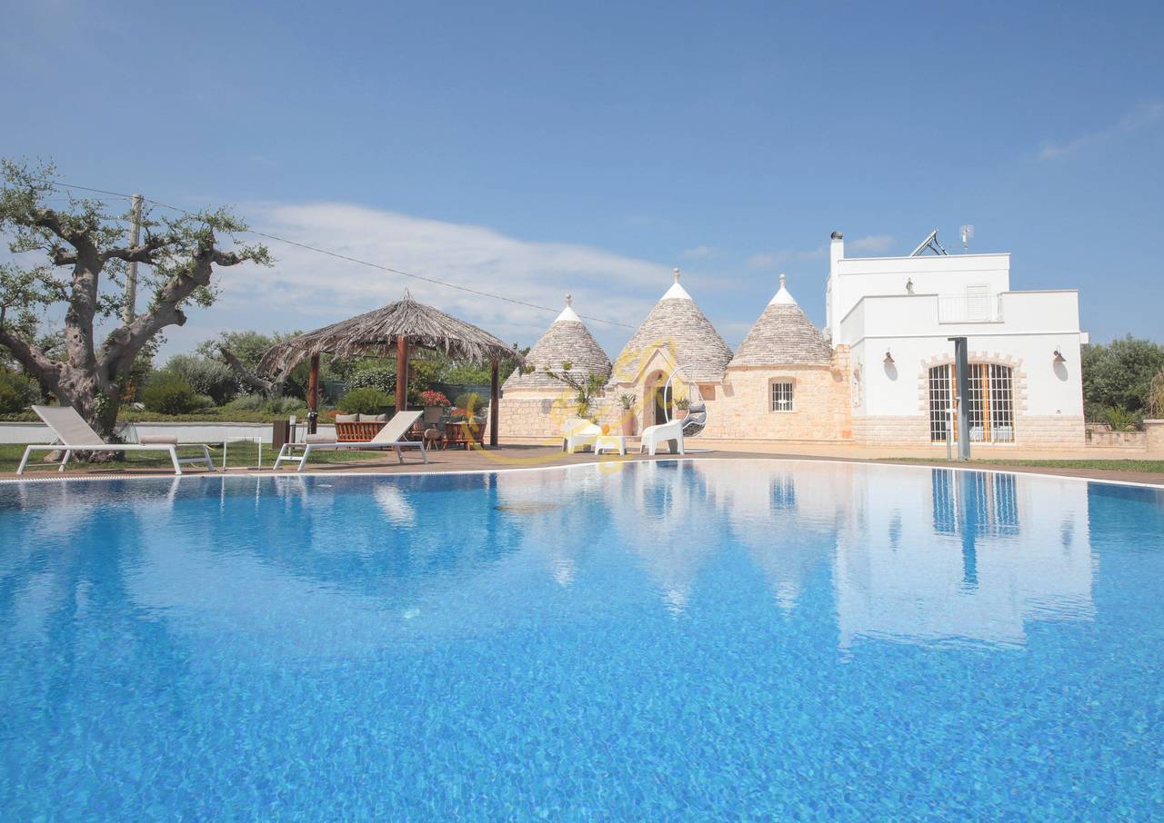 Trullo per 10 Persone in Monopoli, Valle D'Itria