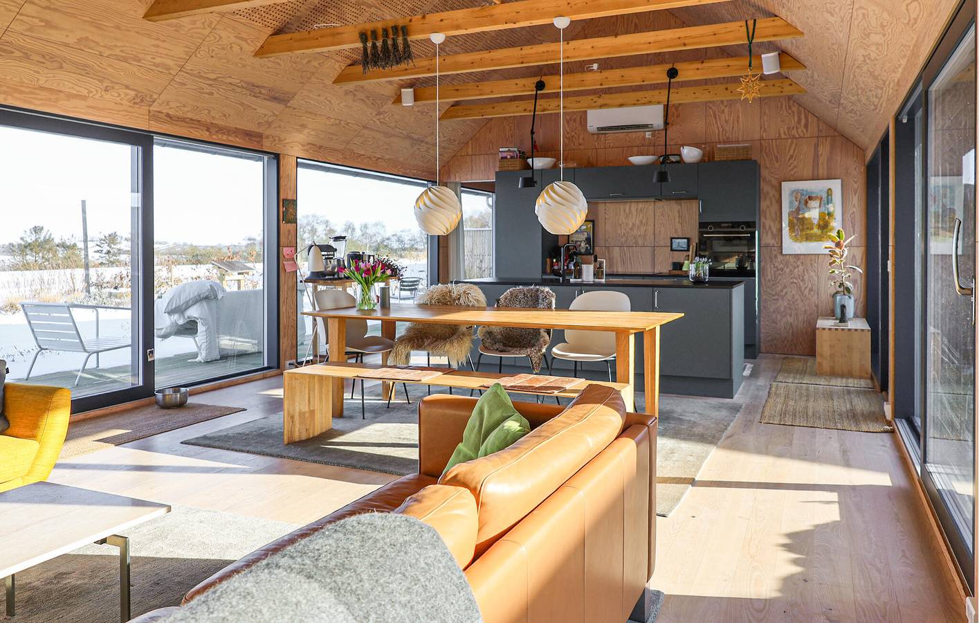 Ferienhaus für 8 Personen mit Terrasse in Hjarbæk, Limfjord in Westjütland